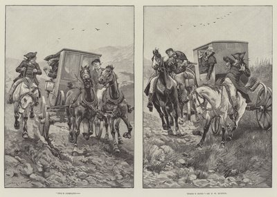Dos son compañía, tres son multitud de Frederick William Burton